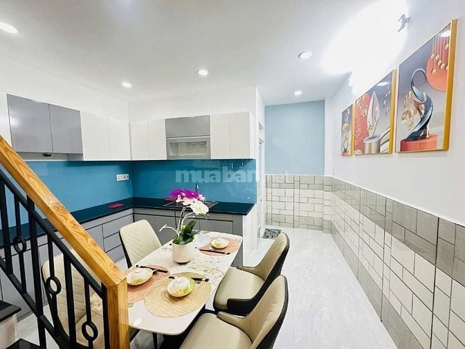 Nhà đẹp DT:4,1x15,4m Cao cấp hẻm Đỗ Thúc Tịnh, P12, Q.Gò Vấp.