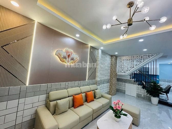 Nhà đẹp DT:4,1x15,4m Cao cấp hẻm Đỗ Thúc Tịnh, P12, Q.Gò Vấp.
