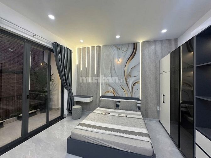Nhà đẹp DT:4,1x15,4m Cao cấp hẻm Đỗ Thúc Tịnh, P12, Q.Gò Vấp.