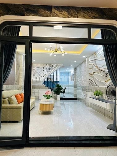 Nhà đẹp DT:4,1x15,4m Cao cấp hẻm Đỗ Thúc Tịnh, P12, Q.Gò Vấp.
