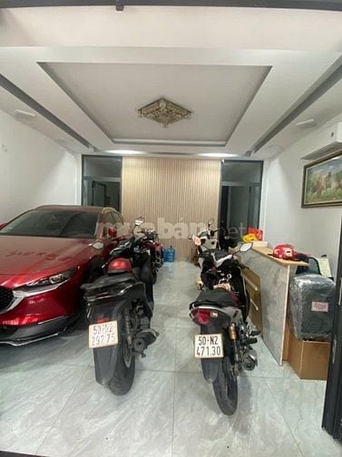 GẦN EMART PHAN VĂN TRỊ GÒ VẤP - HẺM 8m - 5 x 17 - 4 TẦNG - 9.4 TỶ 