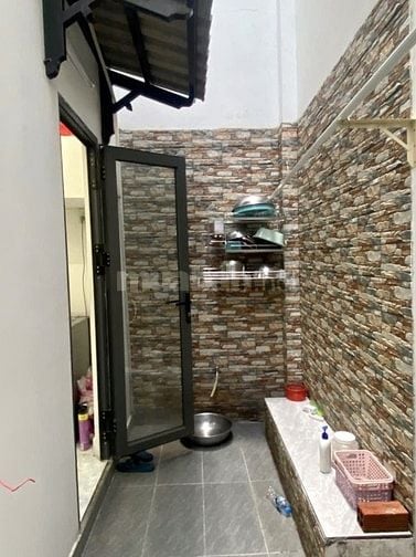 GẦN EMART PHAN VĂN TRỊ GÒ VẤP - HẺM 8m - 5 x 17 - 4 TẦNG - 9.4 TỶ 