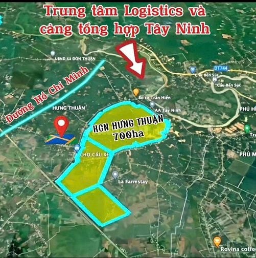 Chính chủ bán đất đối diện KCN Hưng Thuận 103m2 full TC-giá:585tr 