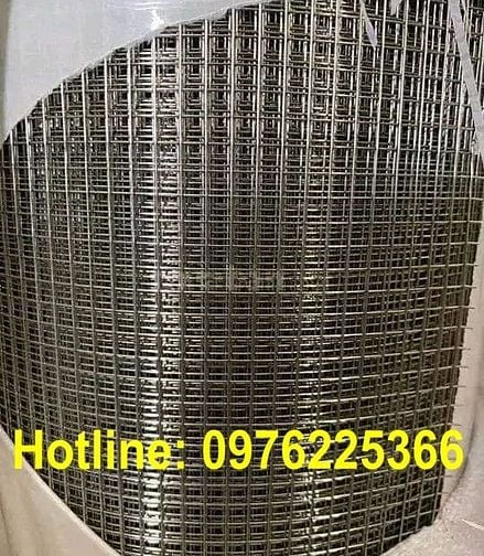 Lưới hàn inox 304 ô 12x12| Lưới inox 304 hàn