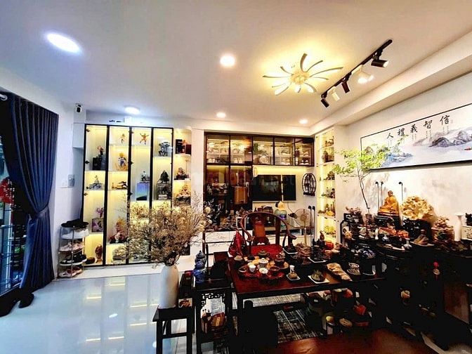 Nhà đẹp hoàn công nhà đường Hoàng Diệu,Phú Nhuận.Cạnh THCS Ngô Tất Tố