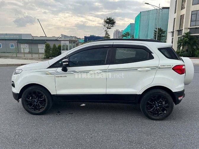 Bán xe Ford EcoSport Titanium Black Edition 1.5L AT đời 2017 màu trắng