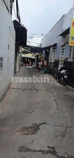 Cho Thuê Nguyên Căn Nhà Hẻm 455/5 Phan Huy Ích. Giá 15.5Tr