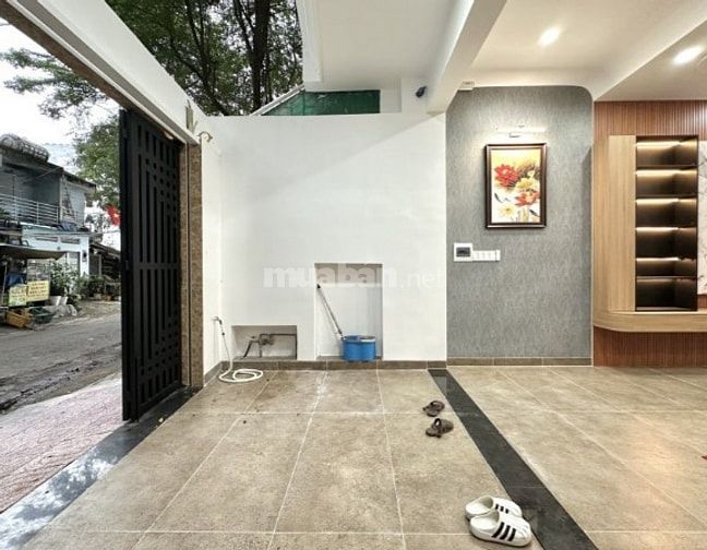 NHÀ BÌNH THẠNH MỚI ĐẸP 4 TẦNG P13 - 75M2 - 4PN - 5WC - ĐƯỜNG 8M