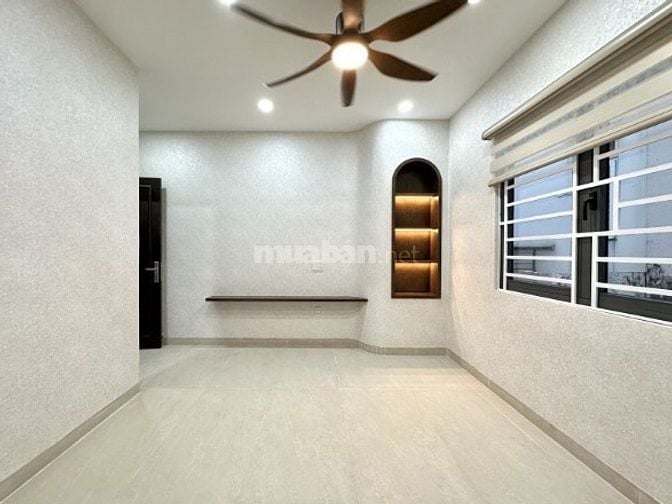 NHÀ BÌNH THẠNH MỚI ĐẸP 4 TẦNG P13 - 75M2 - 4PN - 5WC - ĐƯỜNG 8M