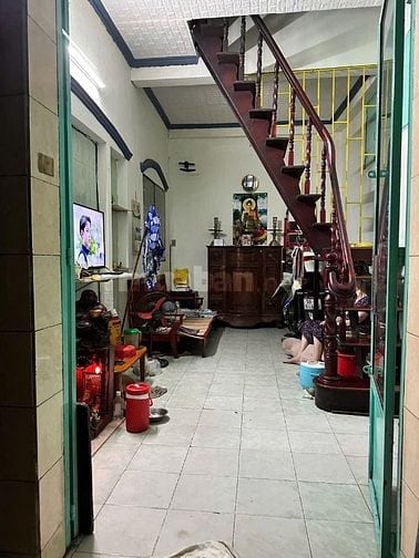 Nhà 1/ 27m2 khu dân cư không QH hẻm số 8 Hồ Hảo Hớn, Q1
