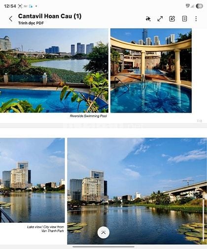 Bán căn hộ cao cấp CANTAVIL Hoàn Cầu tầng trên cao 154m2 chỉ 7,5 tỷ.