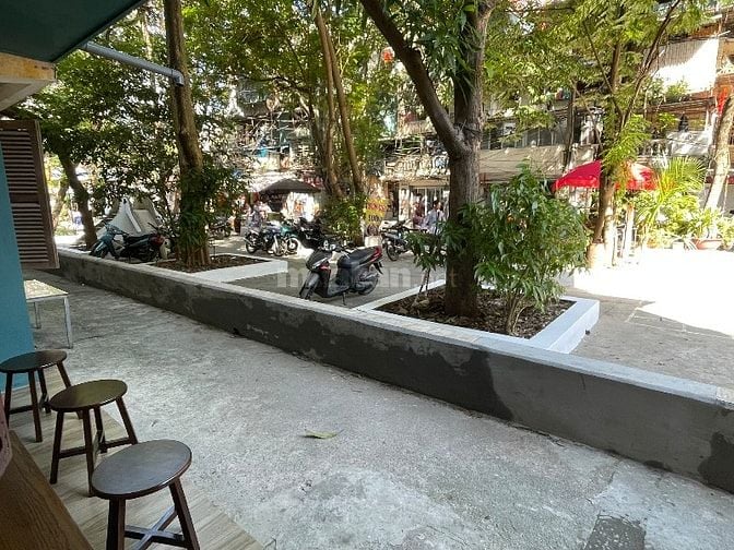CHO THUÊ MBKD 2 MẶT TIỀN TẦNG 1 NHÀ B2 PHỐ TRẦN HUY LIỆU, GIẢNG VÕ, HN