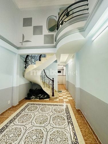 DƯƠNG BÁ TRẠC QUẬN 8 - XE HƠI ĐỖ CỬA, HẺM THÔNG, NHÀ 4 TẦNG, SÂN THƯỢN