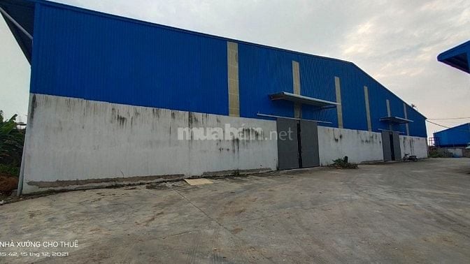 cho thuê 3800m kho xưởng phan văn hớn