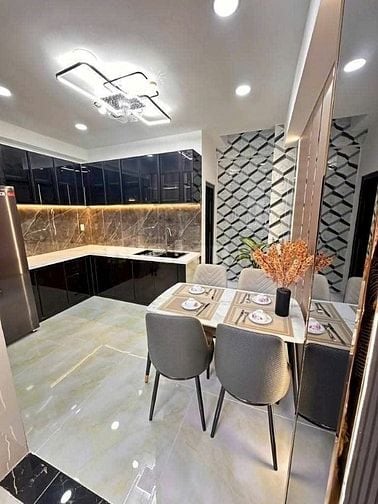 Nhà mới xây 5 lầu 4×12m hẻm ô tô Lê Đức Thọ Q Gò Vấp 