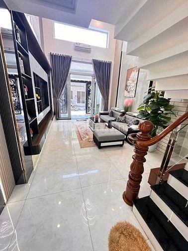 Nhà mới xây 5 lầu 4×12m hẻm ô tô Lê Đức Thọ Q Gò Vấp 