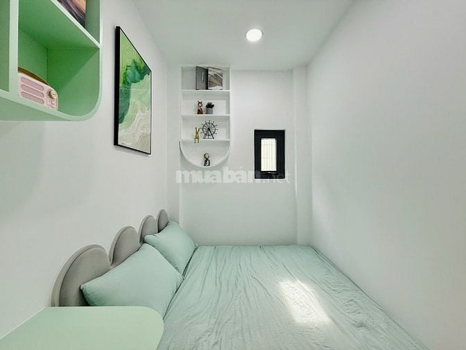BÁN CĂN NHÀ MỚI XÂY ĐÚC 2LẦU SÂN THƯỢNG NGAY TRUNG TÂM GÒ VẤP