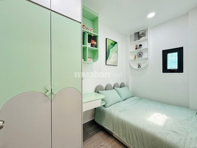 BÁN CĂN NHÀ MỚI XÂY ĐÚC 2LẦU SÂN THƯỢNG NGAY TRUNG TÂM GÒ VẤP