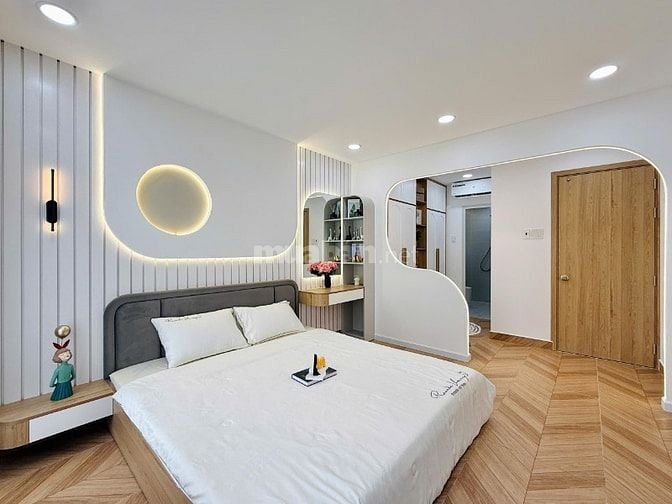 BÁN CĂN NHÀ MỚI XÂY ĐÚC 2LẦU SÂN THƯỢNG NGAY TRUNG TÂM GÒ VẤP