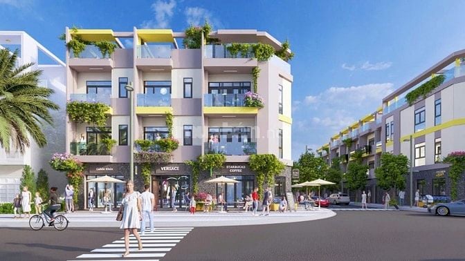 Nhà phố liền kề Bcons Eden Park, sổ hồng riêng giá chỉ từ 5 tỷ/căn