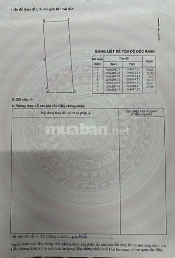 Bán đất Thới Tam Thôn Hóc Môn 
