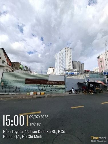 Bán đất 2 mặt tiền Trần Đình Xu p. Cô Giang quân 1 giá 450 tỷ