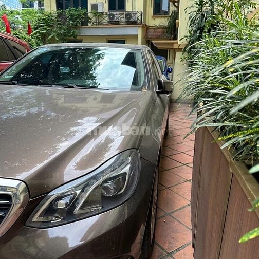 CẦN THANH LÝ XE MERCEDES E400 SẢN XUẤT NĂM 2015, ĐK 2016, MÀU NÂU