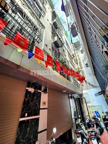Bán nhà mặt ngõ Võng Thị 35m, mặt tiền 5.73, 6 tầng, oto đỗ cửa!