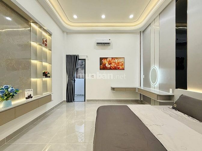 Nhà DT:4x16m đẹp Cao cấp hẻm xe hơi Phạm Văn Chiêu, P14, Q.Gò Vấp.