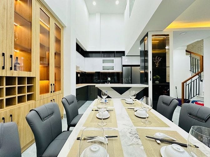 CHÍNH CHỦ BÁN NHÀ HẺM 32 PHẠM VĂN CHIÊU NGANG 6,5M XÂY MỚI 3LẦU