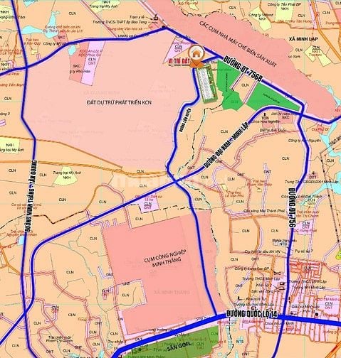 ĐẤT ĐẸP (5X50) 250M-(50TC)-KCN QUANG MINH-299TR