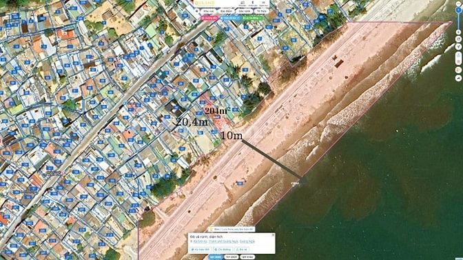 Chính chủ bán đất view sát cạnh biển mỹ khê 204m²,mặt tiền 10m,2 hẻm
