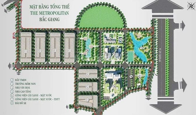 Dự án The Metropolitan Bắc Đồng Sơn, P.Bắc Giang, Tỉnh Bắc Ninh