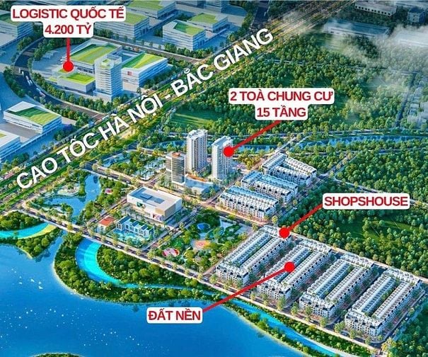 Dự án The Metropolitan Bắc Đồng Sơn, P.Bắc Giang, Tỉnh Bắc Ninh