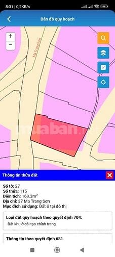 Bán đất trung tâm Đà Lạt, đường Ma Trang Sơn, P5, Lô góc 2 mặt tiền đư