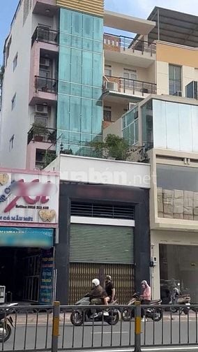 Mặt tiền Lý Thái Tổ gần Phố ẩm thực Hồ Thị Kỷ,Ngang 4,2m 5Tầng,Nở Hậu
