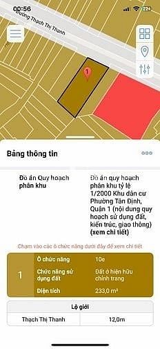BÁN NHÀ MẶT TIỀN : 27A THẠCH THỊ THANH - P. TÂN ĐỊNH - Q. 1 