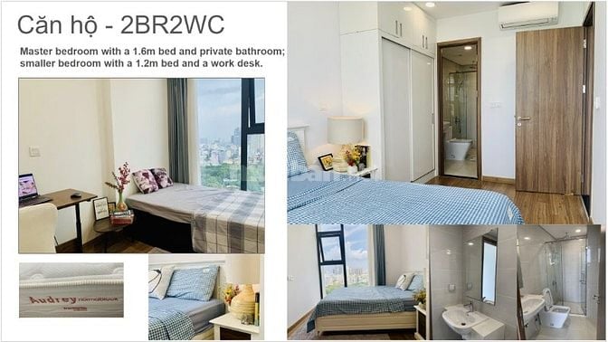 CHÍNH CHỦ CHO THUÊ CĂN HỘ 2PN - TÒA H, ECO GREEN SÀI GÒN, Q.7