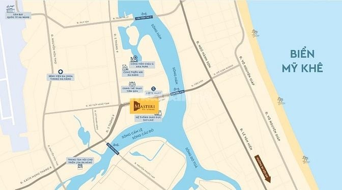 Masteri Rivera (BĐSdòngtiềnthuê 35tr/ tháng),ngaysông Hàn,giá ĐT+CK18%
