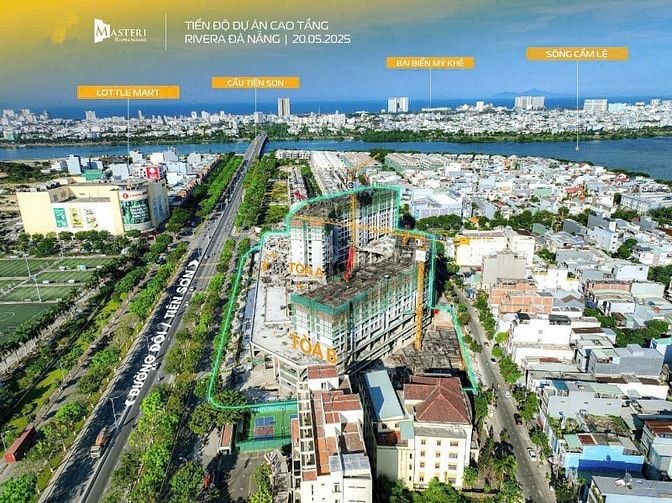 Masteri Rivera (BĐSdòngtiềnthuê 35tr/ tháng),ngaysông Hàn,giá ĐT+CK18%