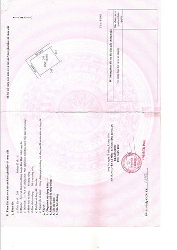 Cần bán 1170,8m2 thổ cư Ấp 3 xã Bình Hòa Hưng, Đức Huệ Long an