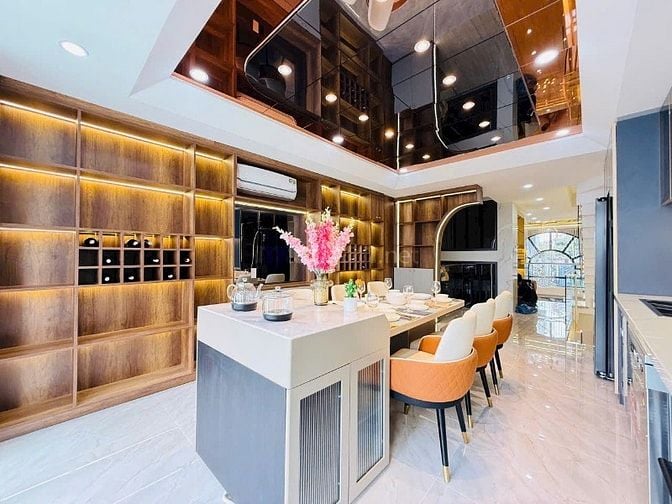 Siêu phẩm 5 Lầu THANG MÁY CAO CẤP hẻm rộng 5m Nguyễn Tư Giản, P12, Q.G