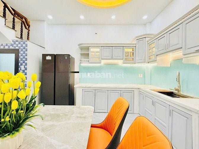 Nhà 3 lầu DT:4x15m đẹp Cao Cấp hẻm xe hơi Quang Trung, P14, Q.Gò Vấp.
