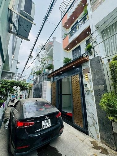 Nhà 3 lầu DT:4x15m đẹp Cao Cấp hẻm xe hơi Quang Trung, P14, Q.Gò Vấp.