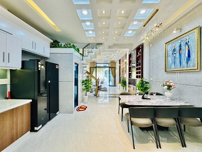 Cần tiền bán Nhà 3 lầu tuyệt đẹp Cao Cấp hẻm xe hơi Thống Nhất, P16