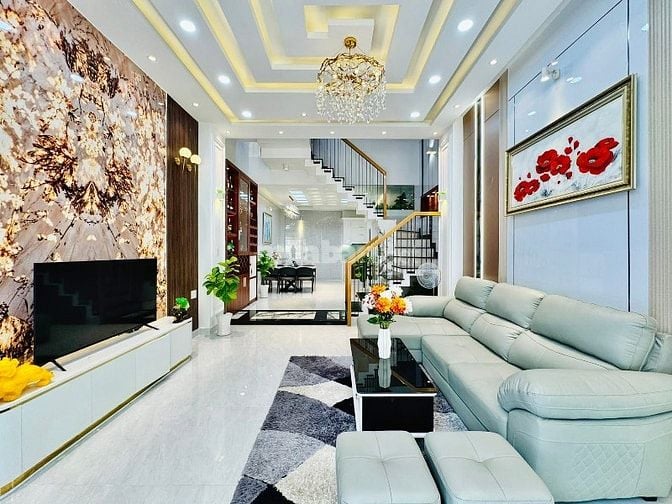 Cần tiền bán Nhà 3 lầu tuyệt đẹp Cao Cấp hẻm xe hơi Thống Nhất, P16