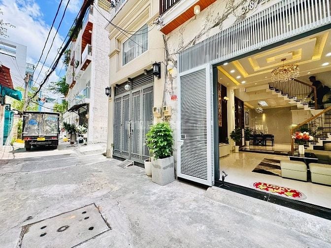 Cần tiền bán Nhà 3 lầu tuyệt đẹp Cao Cấp hẻm xe hơi Thống Nhất, P16