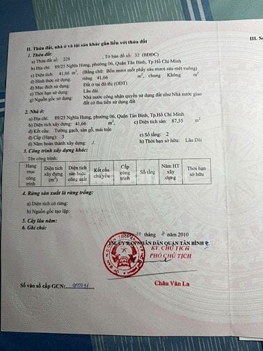 Cần tiền đi mỹ nên bán nhà khu vực tân bình