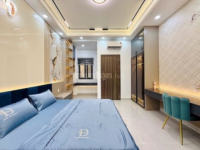 Siêu phẩm 4 Lầu THANG MÁY CAO CẤP hẻm rộng 8m Lê Văn Thọ, P14, Q.Gò Vấ