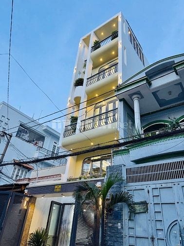 Siêu phẩm 4 Lầu THANG MÁY CAO CẤP hẻm rộng 8m Lê Văn Thọ, P14, Q.Gò Vấ